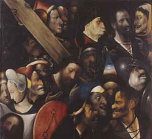 Christ Carrying the Cross by Hieronymus Bosch
