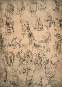 Cripples, Beggars and Begging Musicians by Hieronymus Bosch