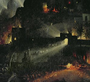 The Garden of Earthly Delights (detail) by Hieronymus Bosch