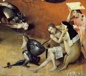 The Garden of Earthly Delights (detail) by Hieronymus Bosch