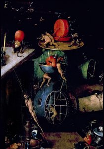 The Last Judgement (Altarpiece): (detail) by Hieronymus Bosch