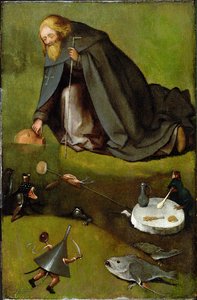 The Temptation of Saint Anthony by Hieronymus Bosch