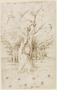 The Wood Has Ears, The Field Has Eyes by Hieronymus Bosch by Hieronymus Bosch