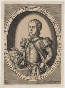 Don Carlos, Prince of Asturias by Hieronymus Cock