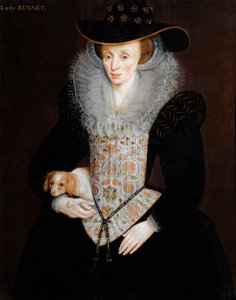 Portrait of Lady Bennet, c.1590