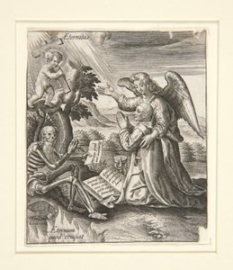 Guardian Angel by Hieronymus Wierix