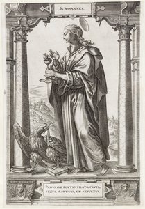 St. John the Evangelist by Hieronymus Wierix