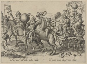 Youth by Hieronymus Wierix