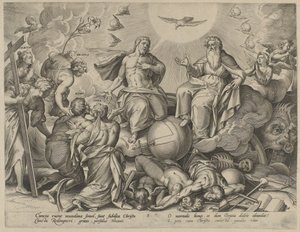 Last Judgment (series title: The Four Ages of Man and Death) by Hieronymus Wierix