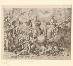 Last Judgment by Hieronymus Wierix