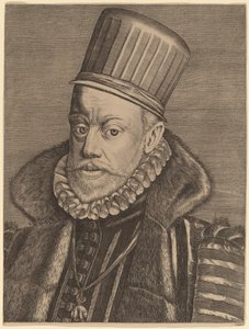 Philip II of Spain by Hieronymus Wierix