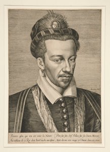 Portrait of Henry III by Hieronymus Wierix