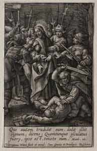 The Passion: The Betrayal of Christ by Hieronymus Wierix