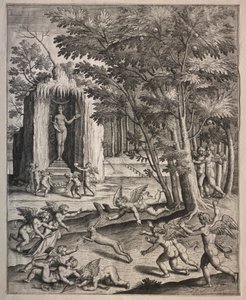 Cupids at Play by Hieronymus or Jerome Wierix