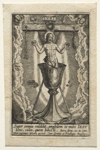Super Omnia Reddidit, Amabilem by Hieronymus or Jerome Wierix