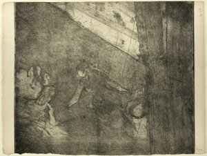 At the Café des Ambassadeurs by Hilaire Germain Edgar Degas