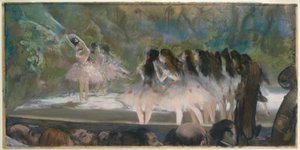 Ballet at the Paris Opera by Hilaire Germain Edgar Degas