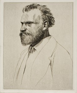 Bust-Length Portrait of Edouard Manet
