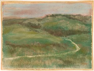 Landscape by Hilaire Germain Edgar Degas