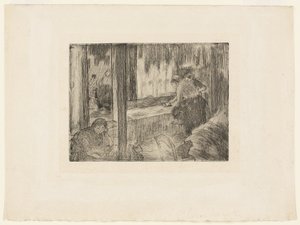 The Laundresses by Hilaire Germain Edgar Degas