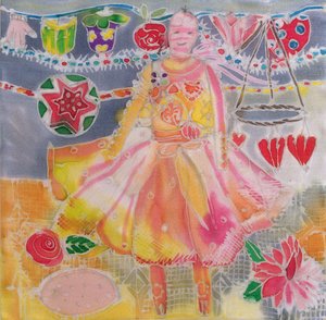 Fairy with Hearts and Flowers