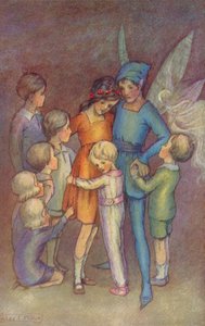 Peter Pan and Tinkerbell