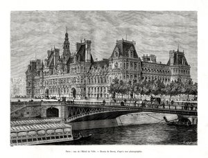 Hotel de Ville, Paris, France