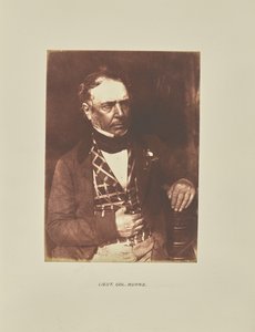 Lieutenant Colonel Burns by Hill and Adamson