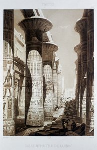 Hypostyle Hall, Thebes, Karnak, Egypt by Himely