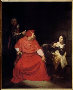 Joan of Arc and the Cardinal of Winchester in 1431