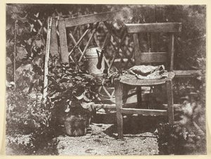 Chair in a Garden, 184250, printed 1965