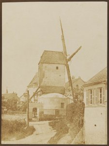 Moulin de la Galette (Montmartre) by Hippolyte Bayard