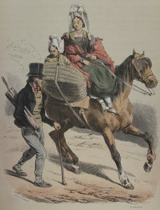 Normandy Jules Janin Illustration 161 by Hippolyte Bellange