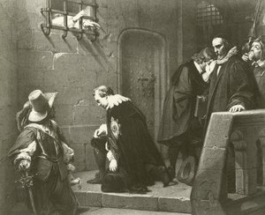 The Death of Strafford by Hippolyte Delaroche