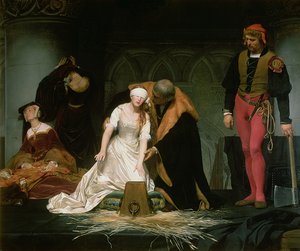 The Execution of Lady Jane Grey by Hippolyte Delaroche