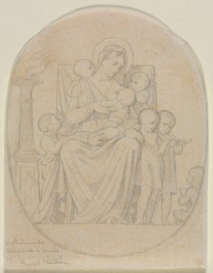 Saint Félicité and Her Seven Sons by Hippolyte Jean Flandrin
