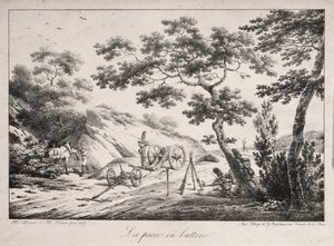 The Canon Ready to Fire by Hippolyte Lecomte