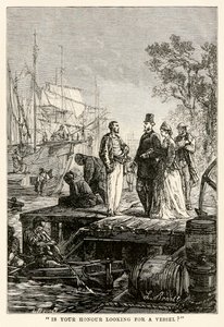 Is your honour looking for a vessel?, from Around the World in Eighty Days by Jules Verne