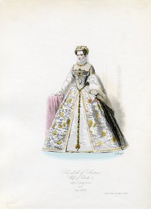 Elisabeth of Austria by Hippolyte Louis and Polydore Pauquet