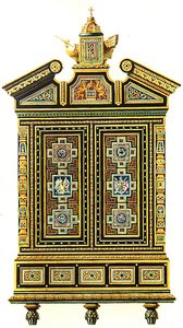 Design for a cupboard for use on Alexander II