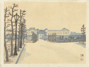 Akasaka Palace by Hiratsuka Un