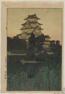 Himeji Castle - Evening, Taisho Era