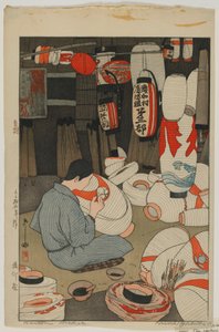 Lantern Maker, Taisho era