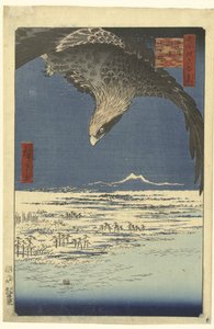The Jumantsubo Plain at Susaki near Fukagawa by Hiroshige (I) , Utagawa