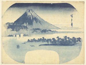 Fuji and the Pine Forest at Mio