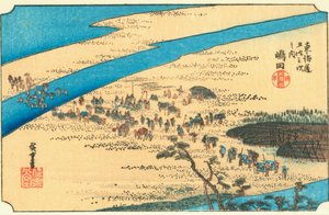 Shimada by Hiroshige