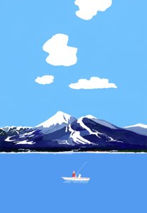 Mountains and Lakes by Hiroyuki Izutsu