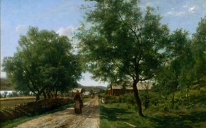 A Road in Häme by Hjalmar Munsterhjelm