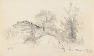 Dilapidated Cabin by Hjalmar Munsterhjelm