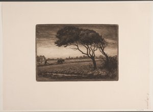 Autumn Landscape by Holger Valdemar Rasmussen Magaard